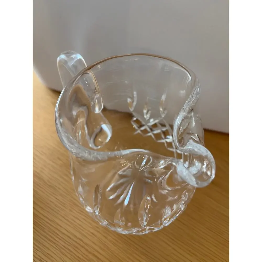 Waterford Crystal Lismore 6 ¼” 40 Ounce Ice Lip Jug Water Pitcher